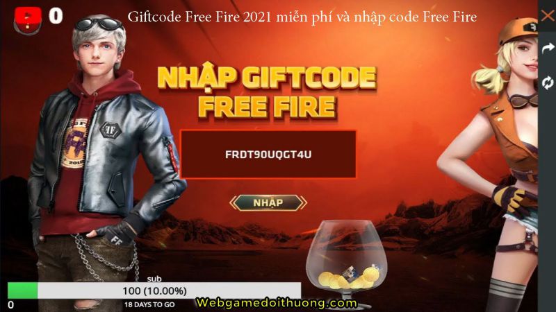 nhap code free fire