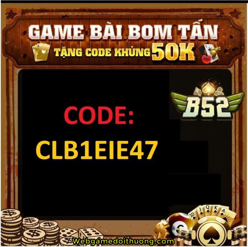 giftcode game bài B52