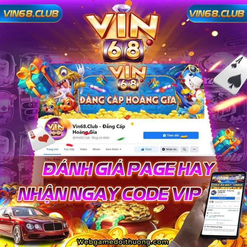 giftcode vin68