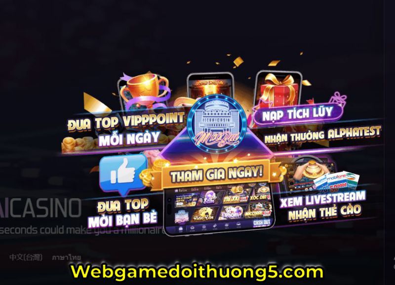 giftcode mocbai.casino